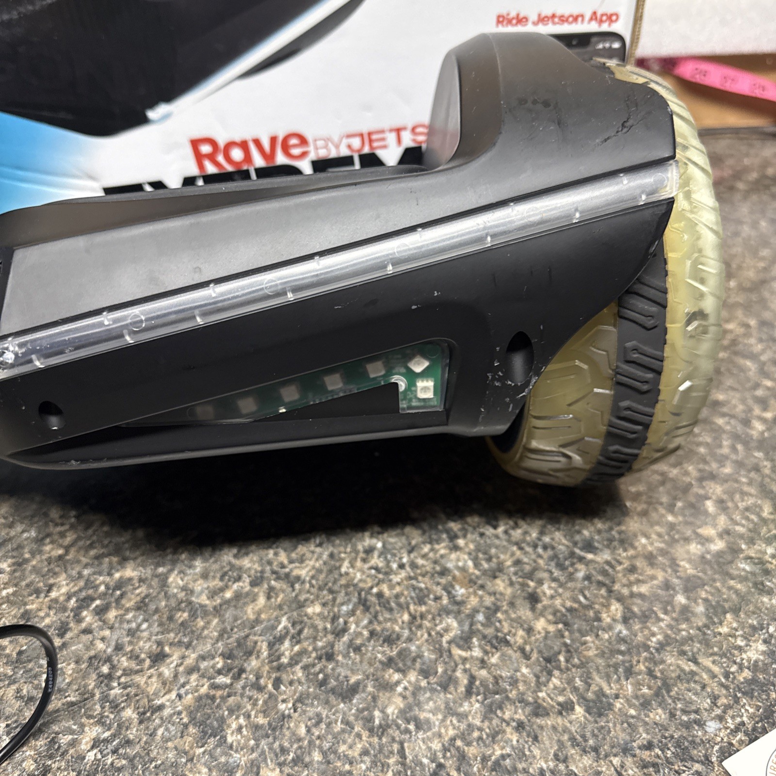 HoverBoard Rave By Jetson Extreme Terrain For Parts Or Repair See Description