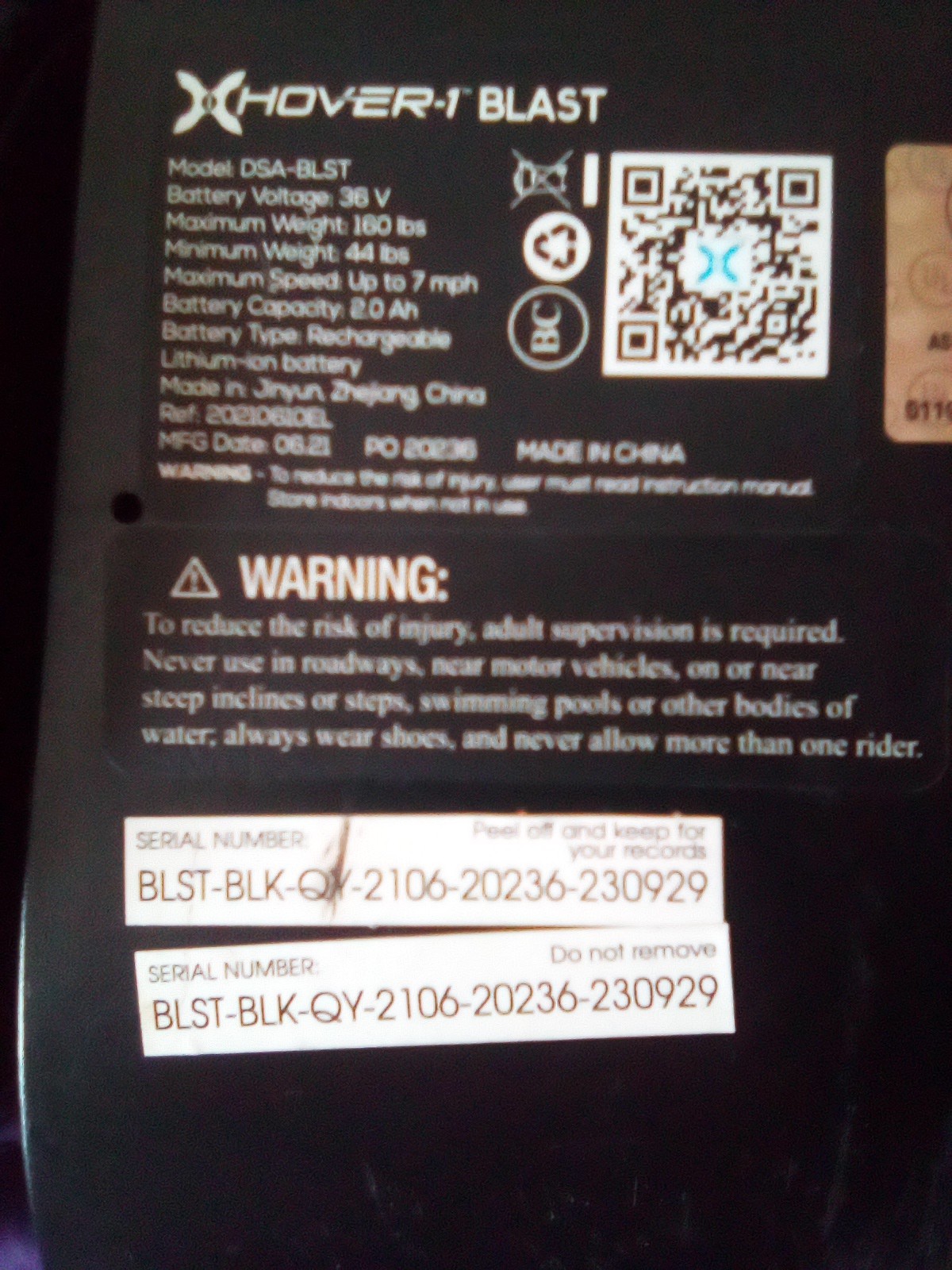 2 hoverboard UL Certified 2272 Black Can Show Documents If Needed F 6491377
