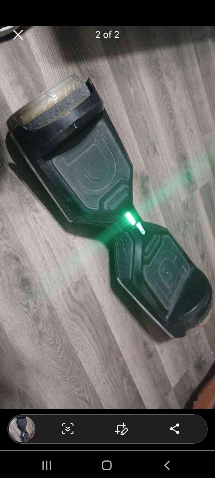 Jetson Rave Extreme-Terrain self balancing with Cosmic Light-up Wheels – Black