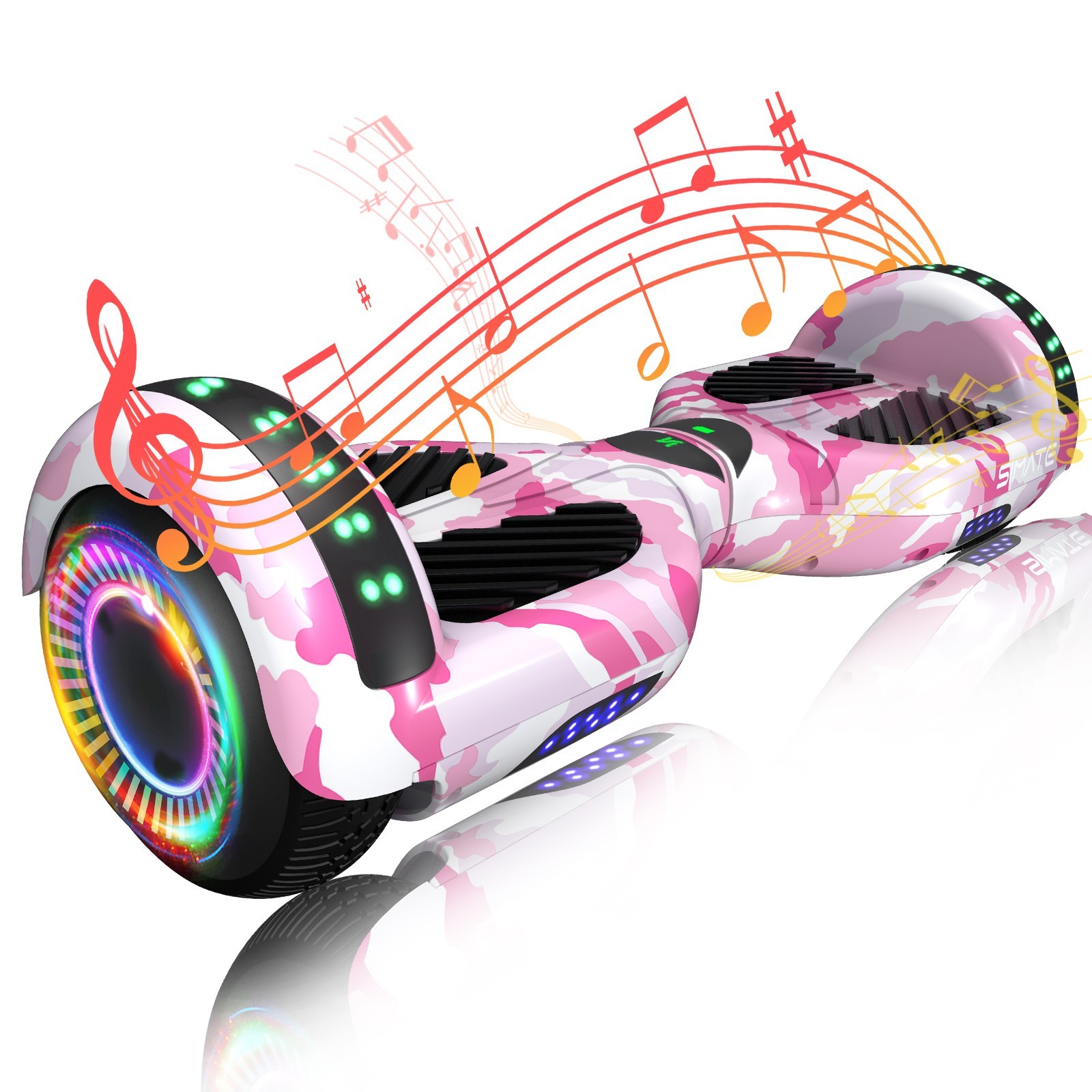 Commugo Off Road 6.5″ Hoverboard Scooter 8.5 Mph Self-Balancing Scooter 300W*2