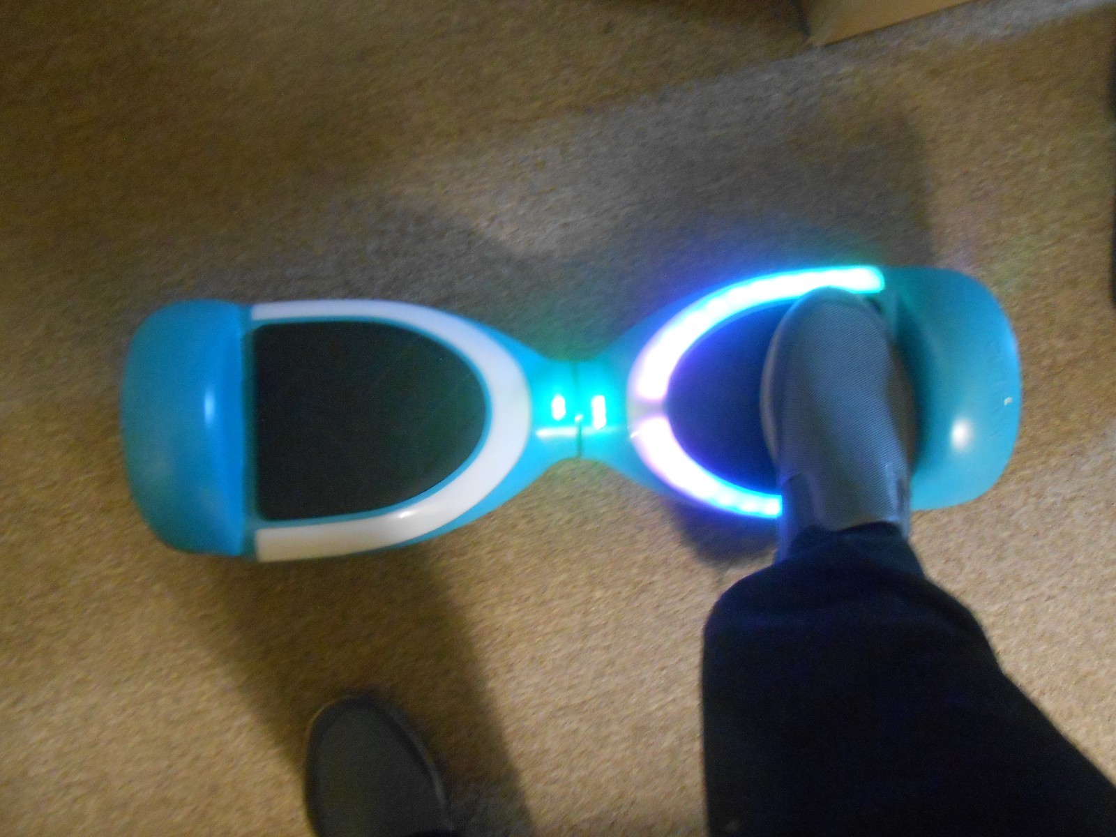 Jetson Sphere Self Balancing Scooter Hoverboard Teal Black, with charger