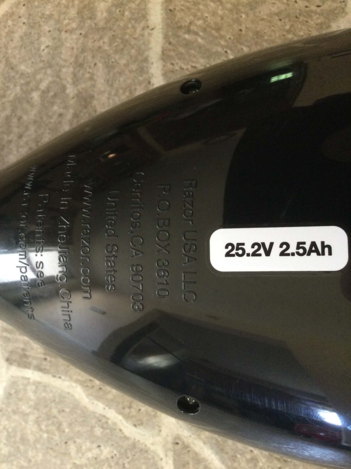 RAZOR 15156287 LED SELF BALANCING HOVERBOARD SCOOTER