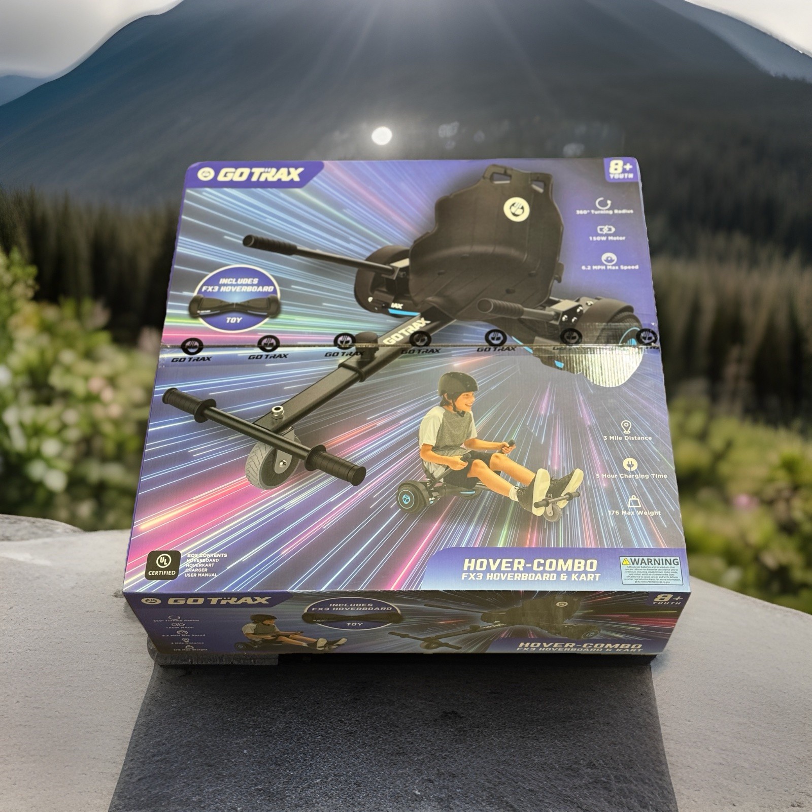 GOTRAX hoverboard hoverkart combo