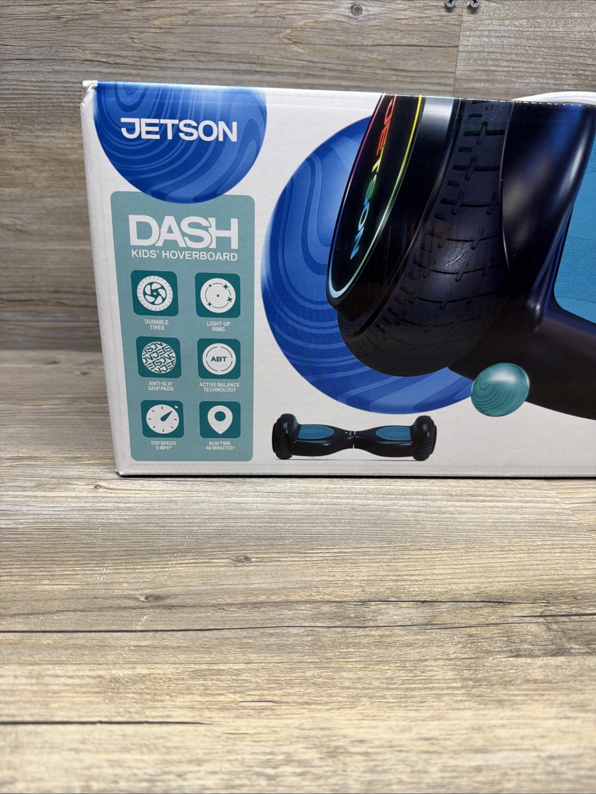 Jetson Dash Kids Hoverboard – NEW UNUSED OPEN BOX Certified to UL 2272 standards