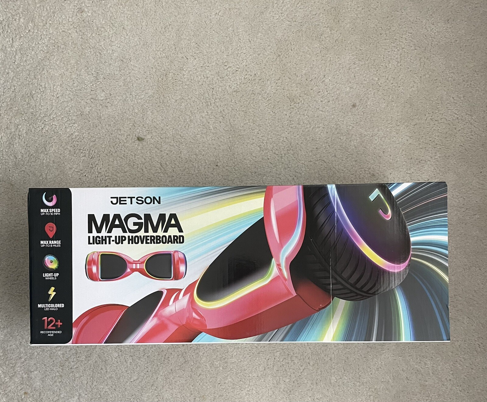 Jetson MAGMA Light-Up Balancing Scooter JMGMA-red Red BRAND NEW