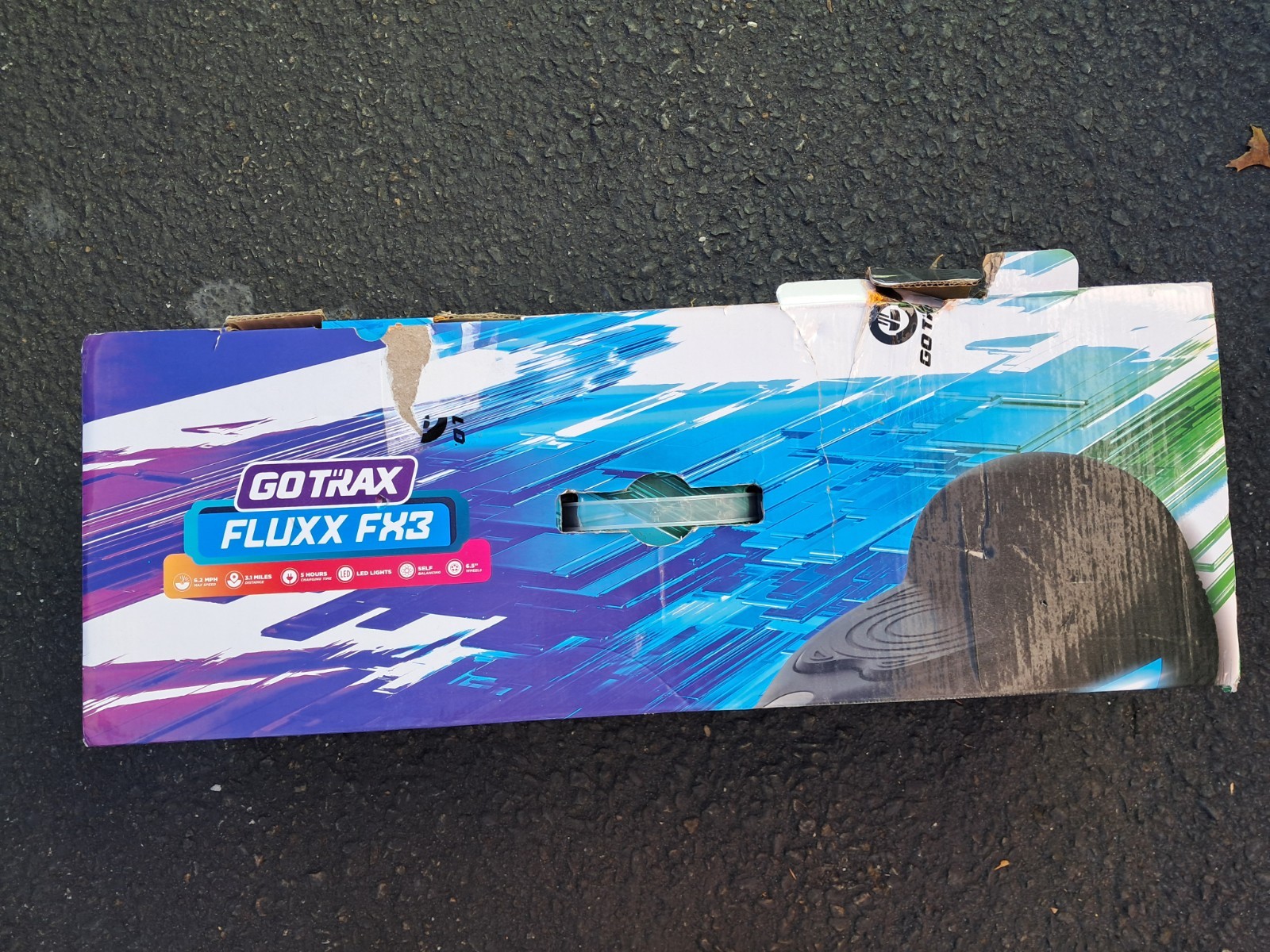 Go Trax Fluxx FX3 Hover Board New Open Box