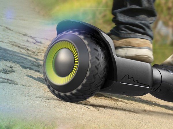 GYROOR G13 Kids Self Balancing Scooter UL2272 Certified LED Lights -Blue