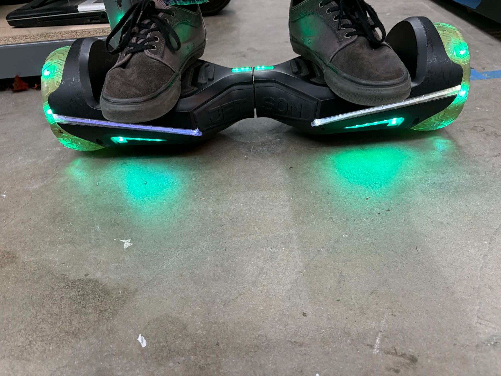 Jetson Rave Extreme-Terrain Hoverboard with Cosmic Light-up Wheels – Black