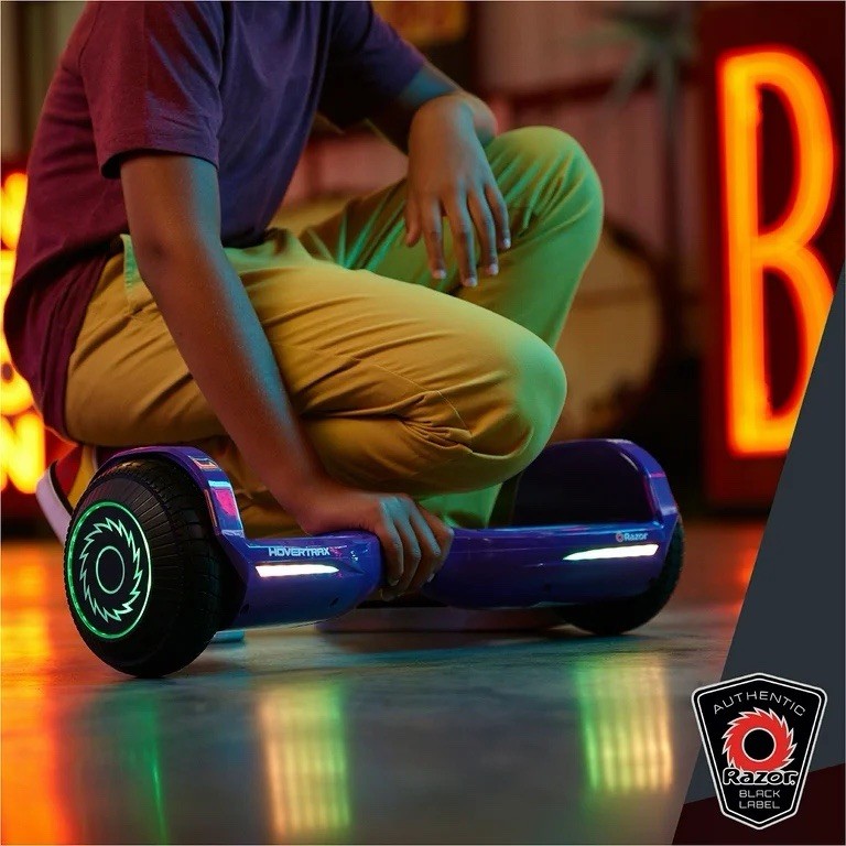Brand New Razor Hovertrax Hoverboard – Purple LED Edition ($249)