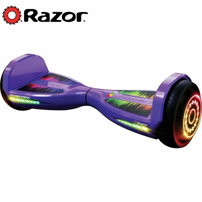 Brand New Razor Hovertrax Hoverboard – Purple LED Edition ($249)