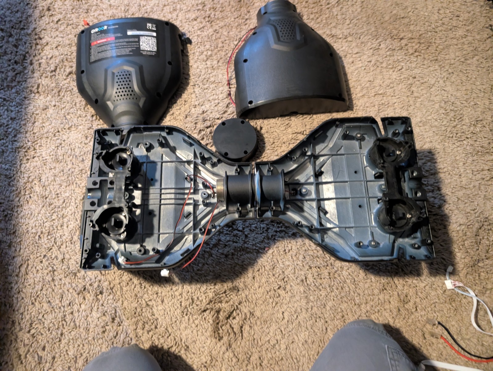 GROOVR Warrior Self Balancing 8.5in Hoverboard Shell