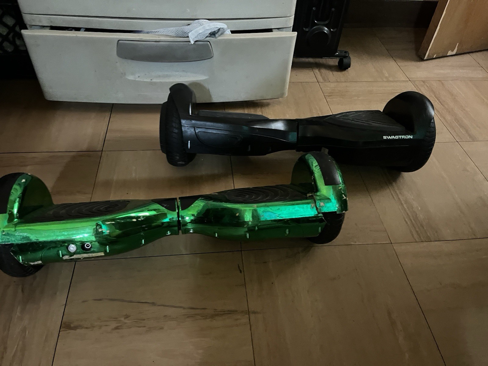 Swagtron Self Balancing Scooter Black and Green