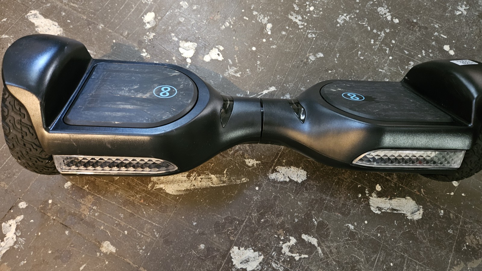 Gyroor G13 Self Balancing Scooter Black LED Lights Bluetooth Connectivity
