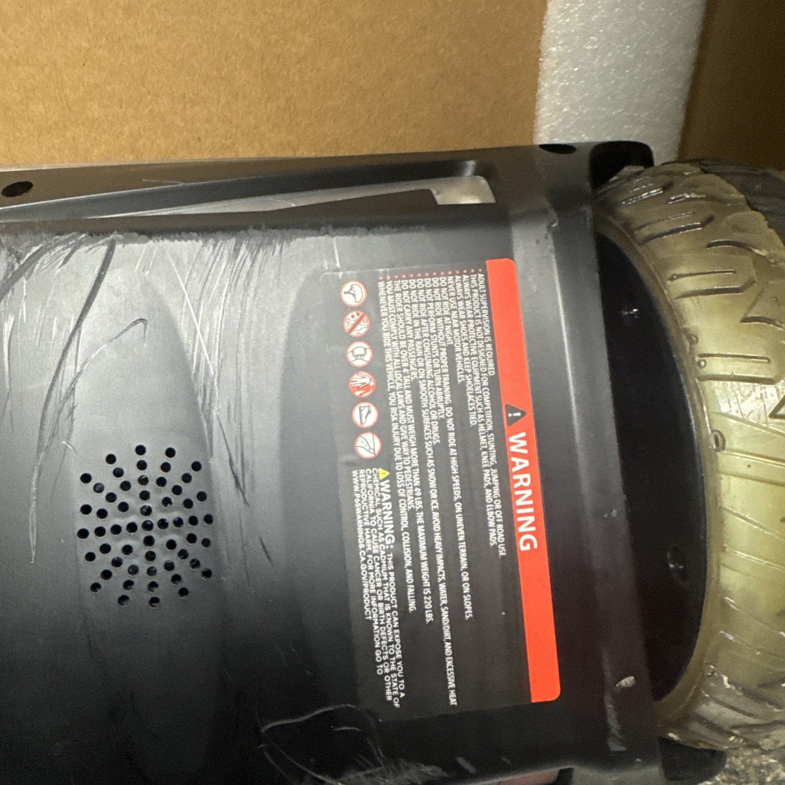HoverBoard Rave By Jetson Extreme Terrain For Parts Or Repair See Description