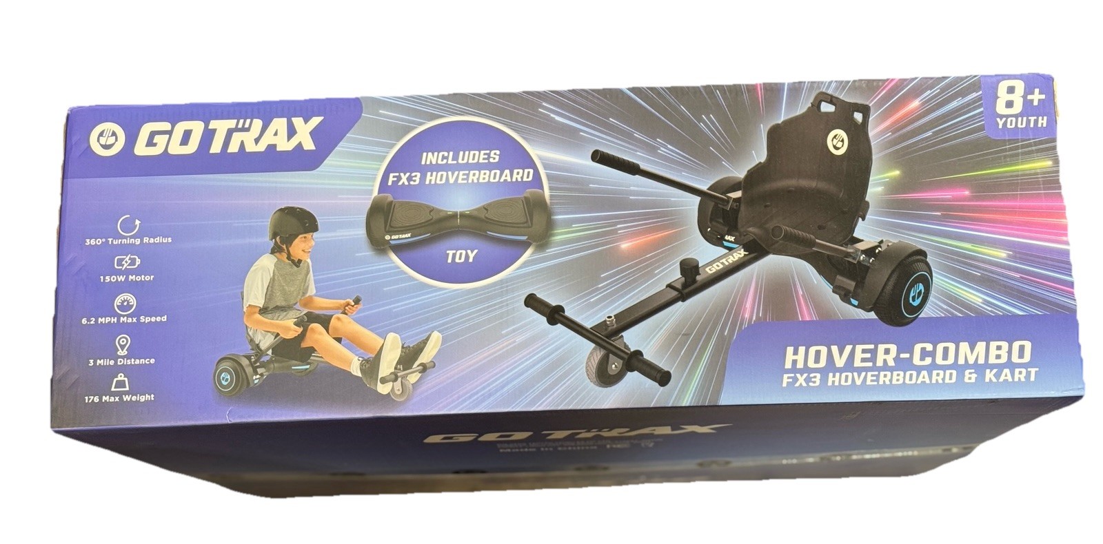GOTRAX hoverboard hoverkart combo