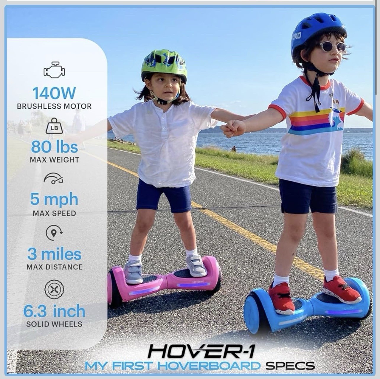 Hover-1 My First Self Balancing Scooter for Kids with 5 mph Max Speed