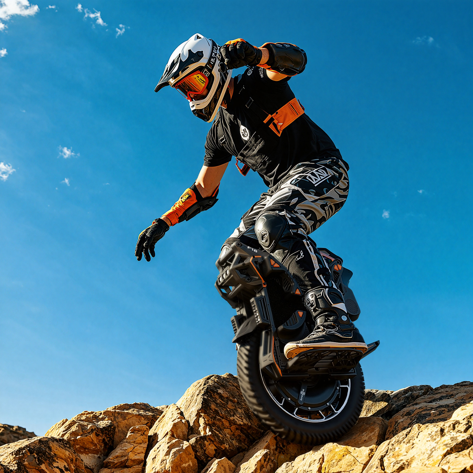 KINGSONG F18 Electric Unicycle for Adults Off-road One Wheel with 3h Fast Charge