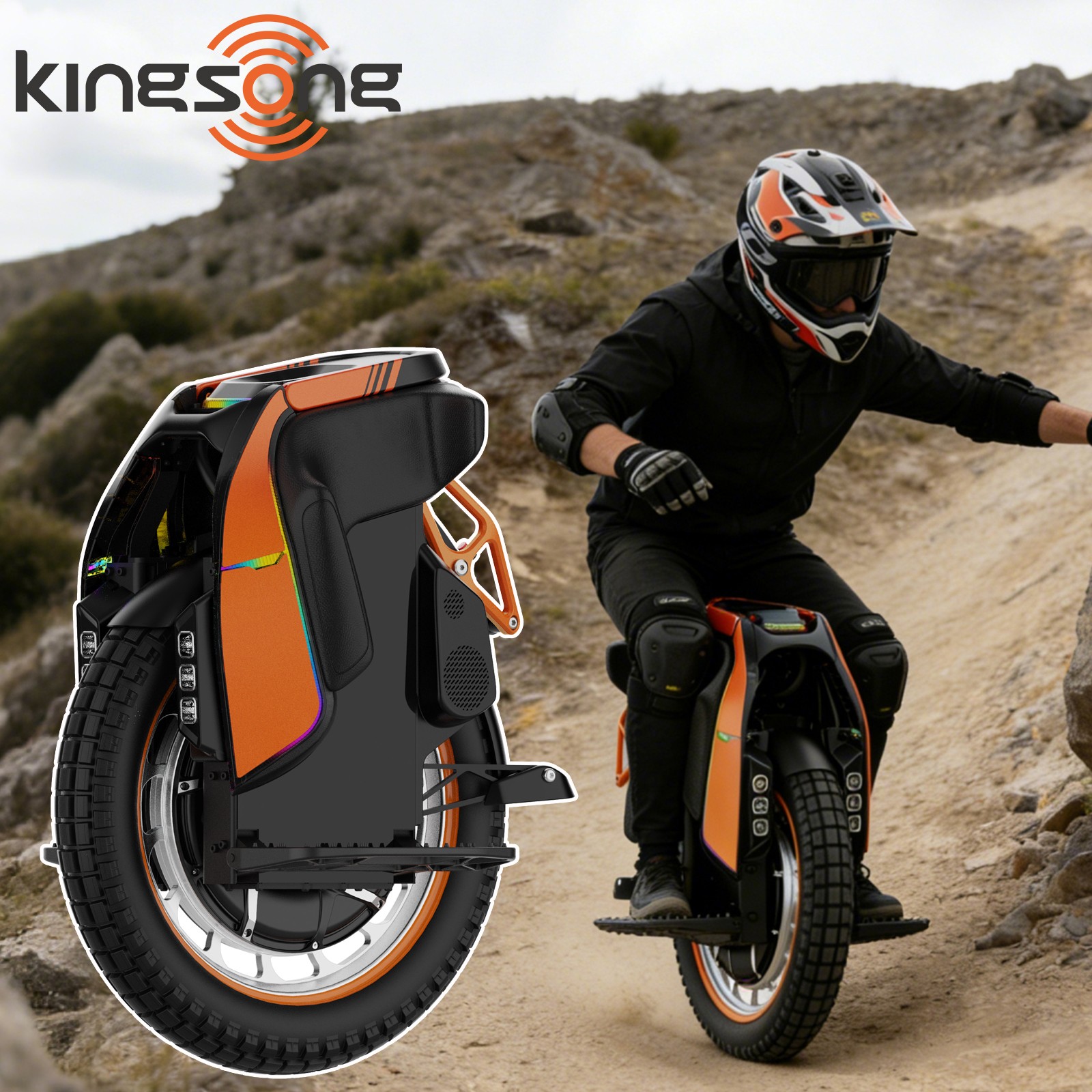 KINGSONG S19 PRO Electric Unicycle for Adults 93miles Range EUC Durable Onewheel