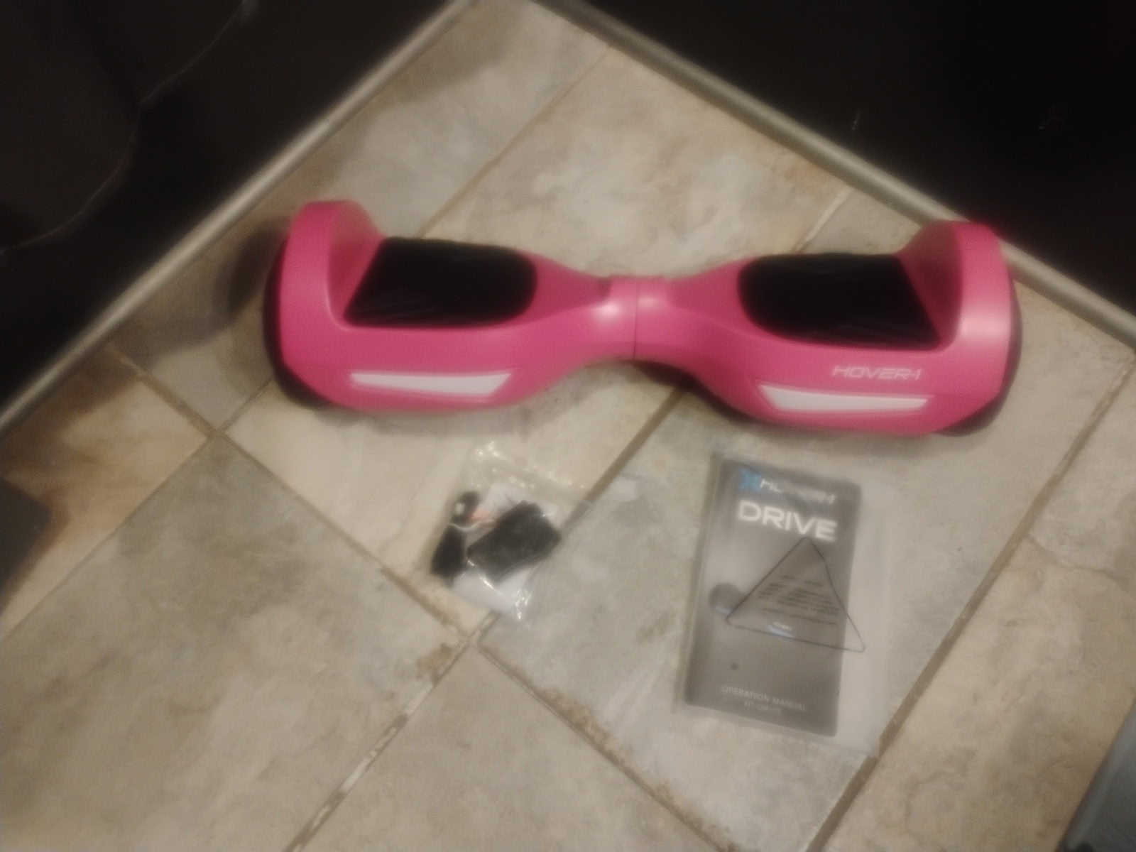 Hover-1 Drive Self Balancing Scooter LED Pink 7 mph 3 mi Range