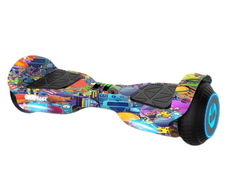 GOTRAX EDGE Self-Balancing Scooter, 6.5″ Tires, Dual 200W Motors, galaxy design