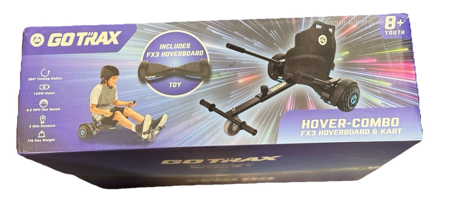 GOTRAX hoverboard hoverkart combo