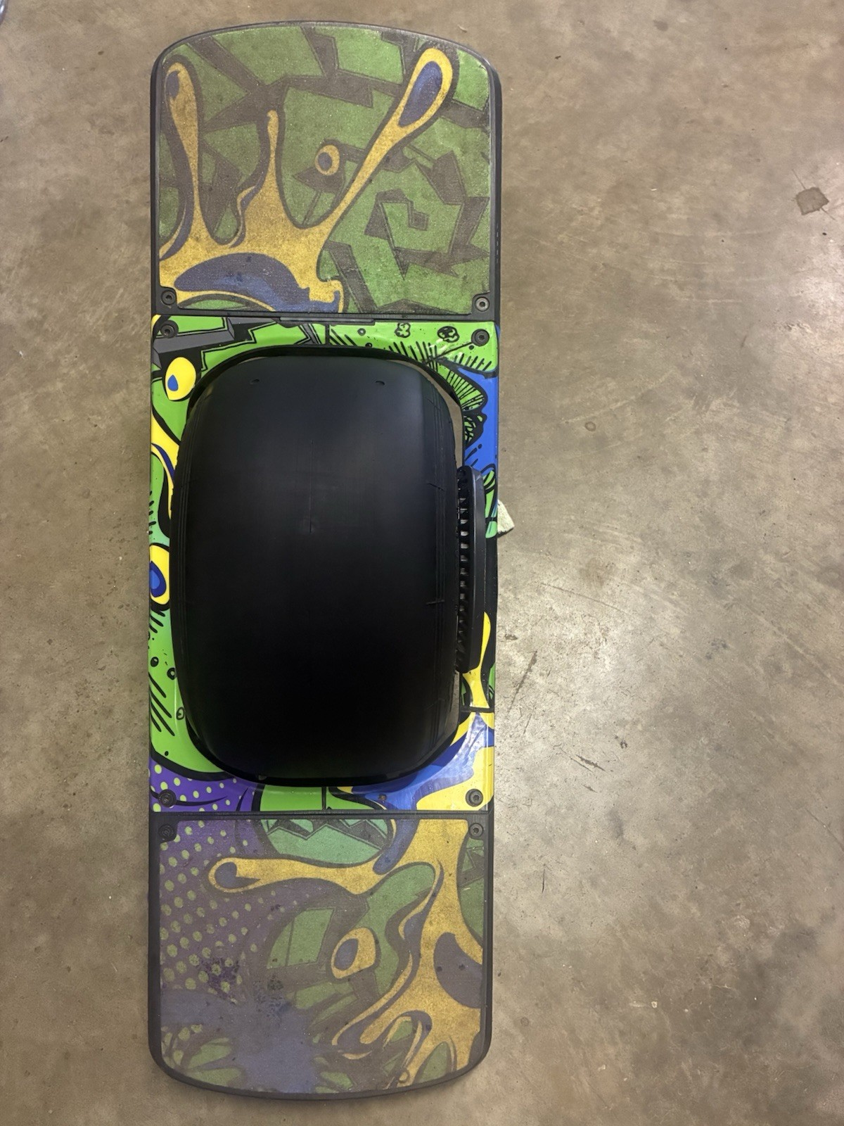 Working low mileage Onewheel Pint with custom Green Rails wrap