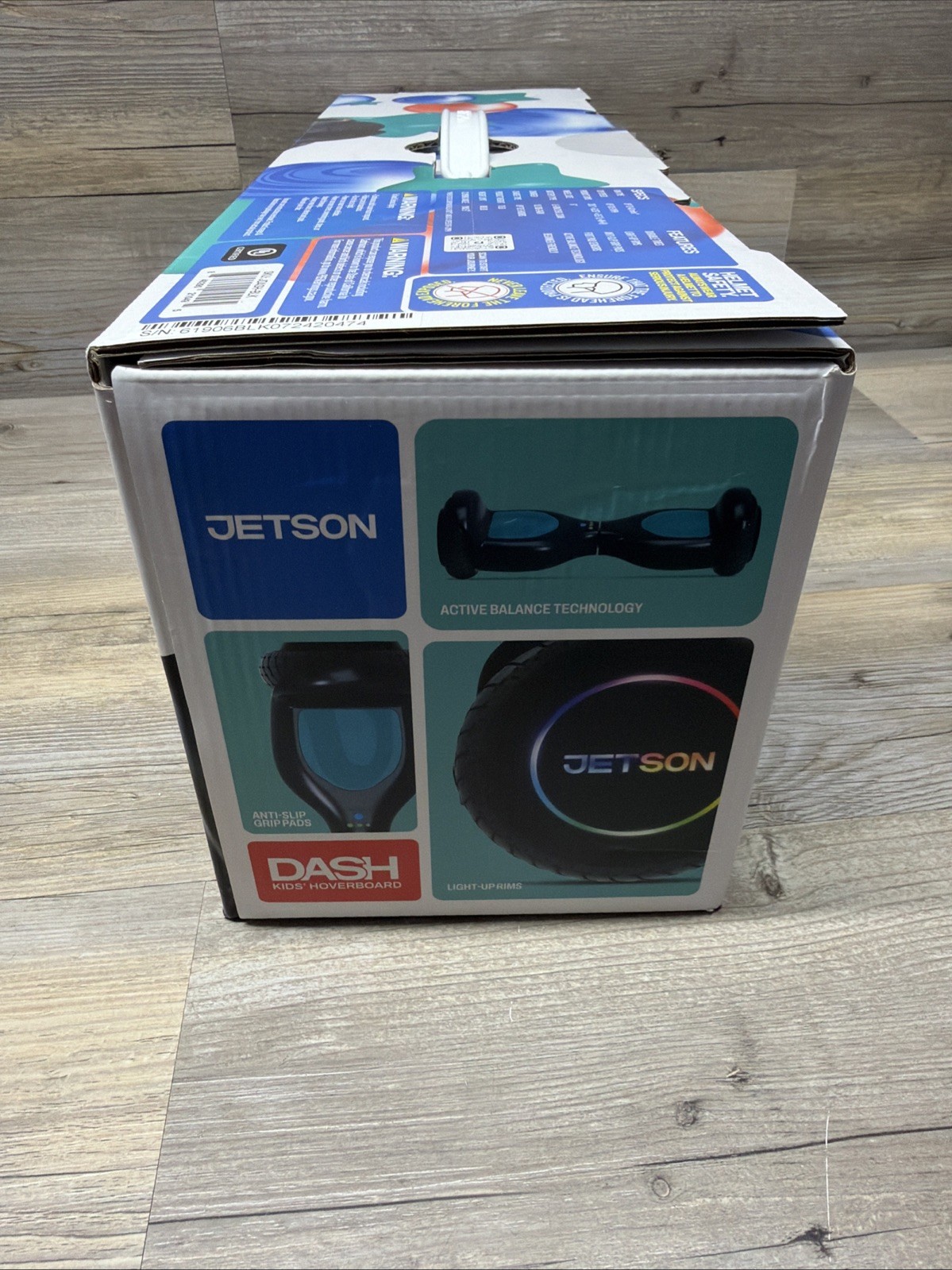 Jetson Dash Kids Hoverboard – NEW UNUSED OPEN BOX Certified to UL 2272 standards