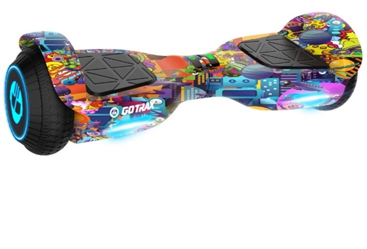 GOTRAX EDGE Self-Balancing Scooter, 6.5″ Tires, Dual 200W Motors, galaxy design