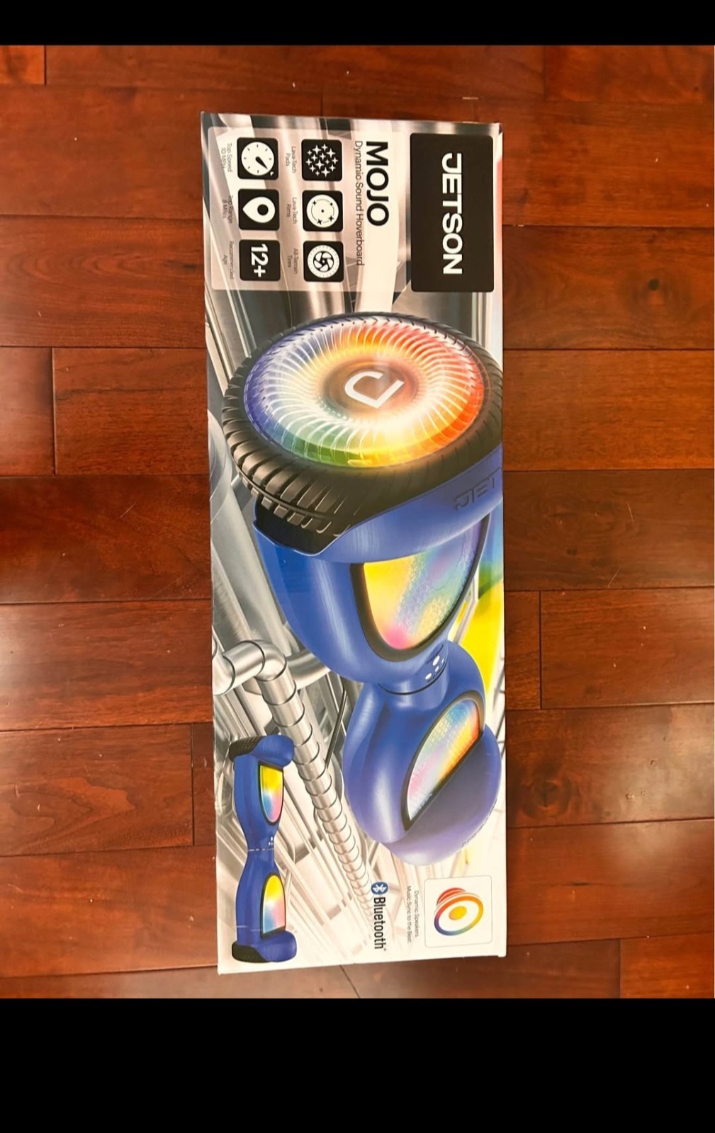 Jetson MOJO Self Balancing Scooter Hoverboard Bluetooth 7mph Blue UL2272 Certify