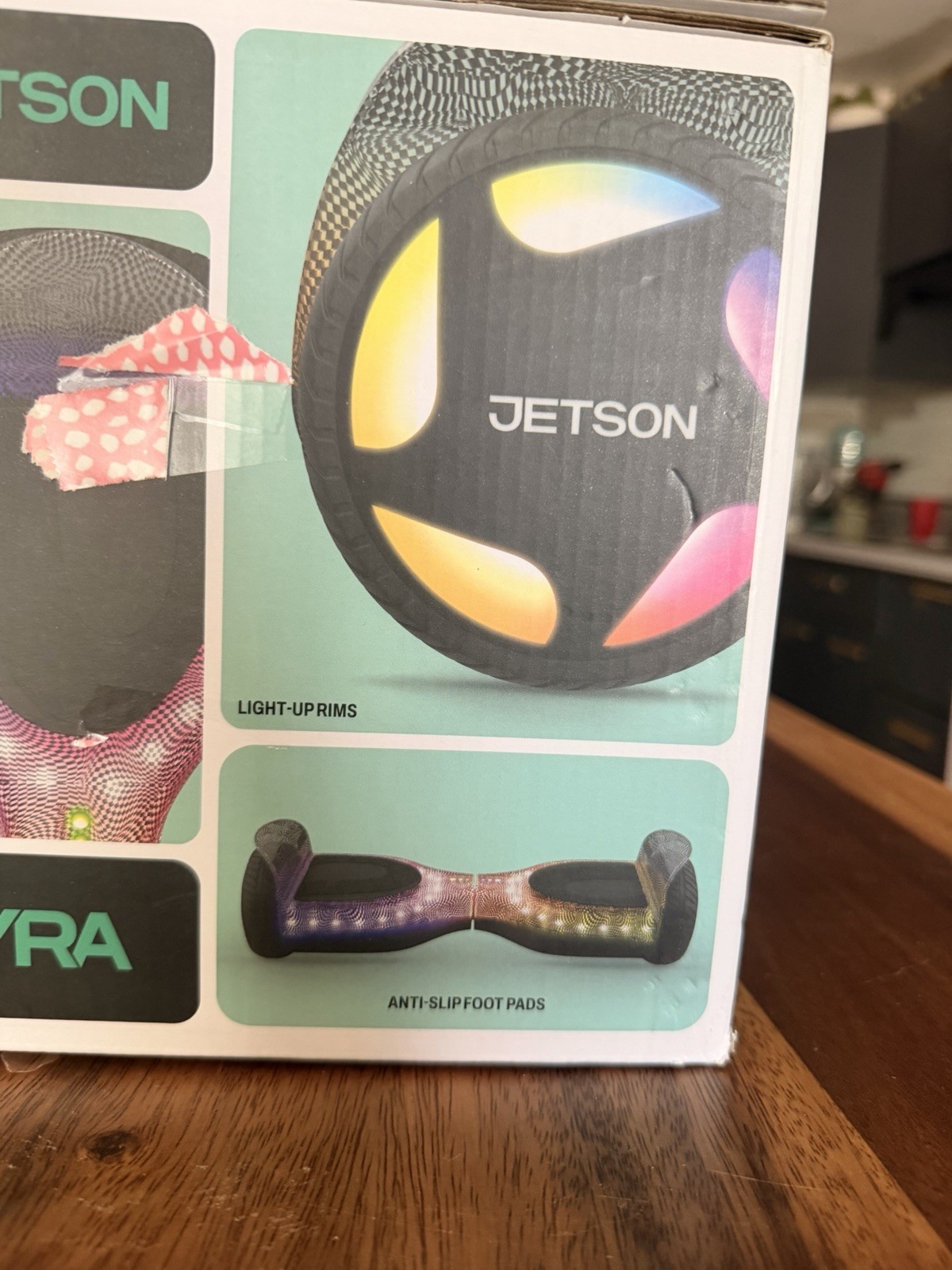 Jetson Lyra Self Balancing Hoverboard, Light-Up Rims, Bluetooth