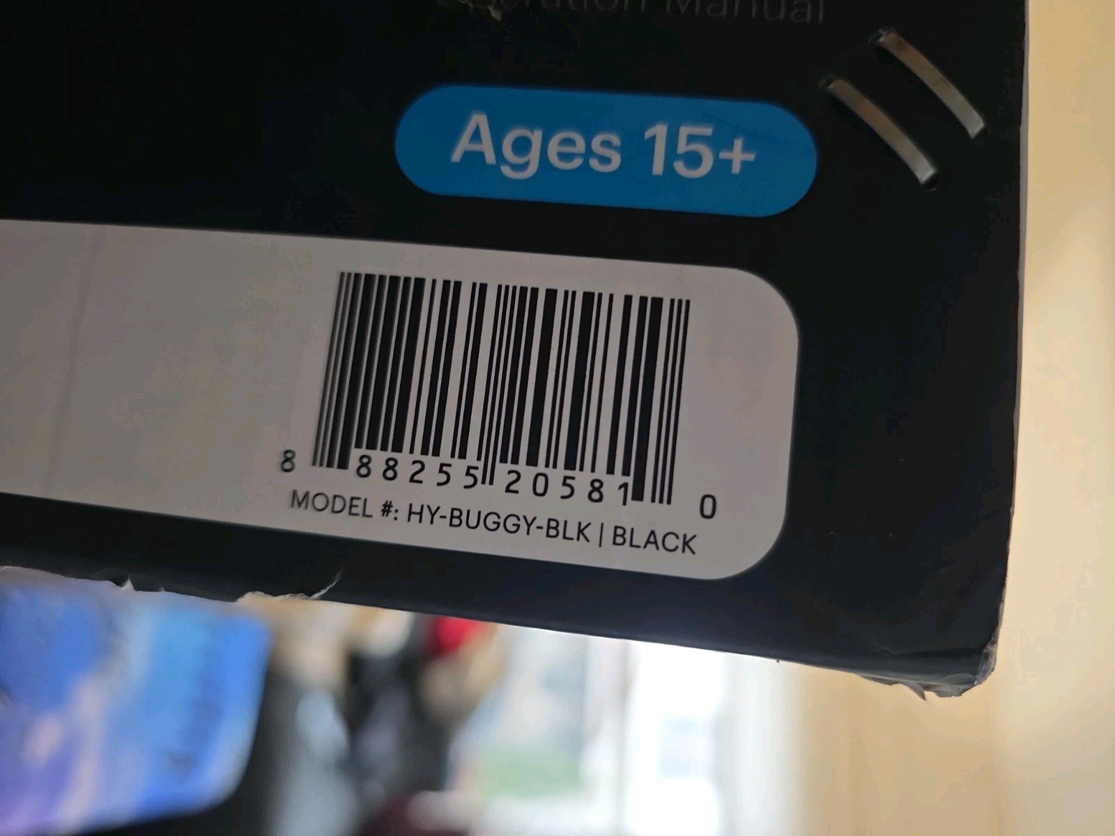 Hoverboard Kart Attachment, Black, Open Box Complete, by HOVER-1