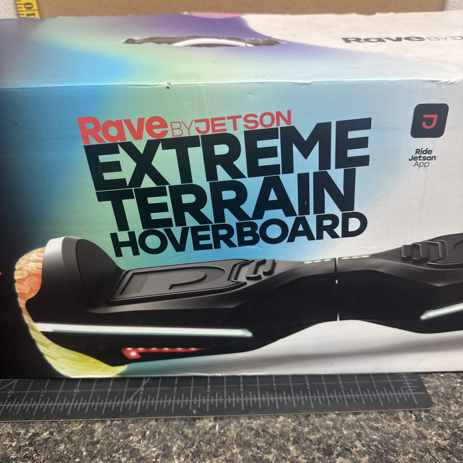 HoverBoard Rave By Jetson Extreme Terrain For Parts Or Repair See Description