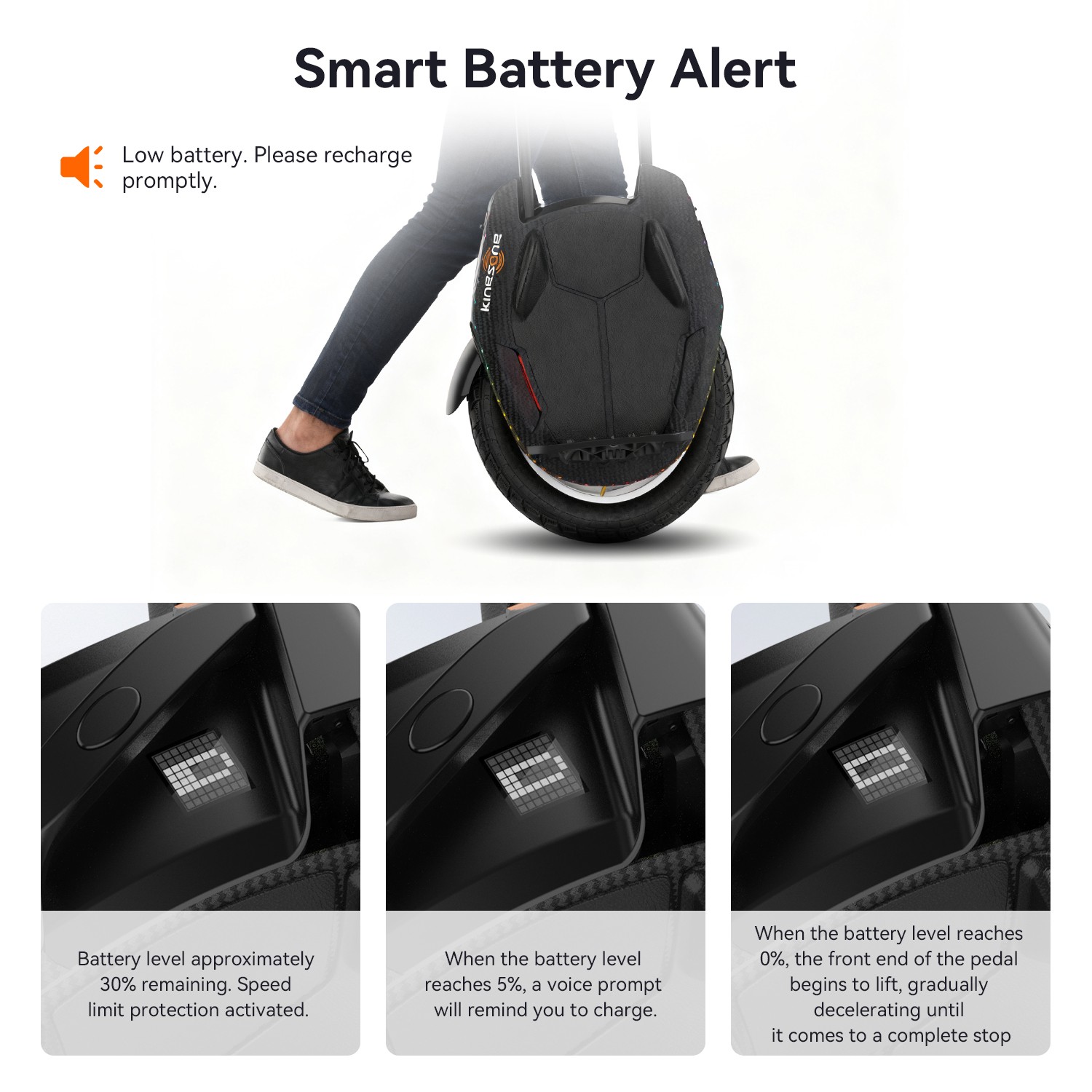 KINGSONG 16XPRO Electric Unicycle for Adults 2200W Powerful Motor 100-Miles EUC