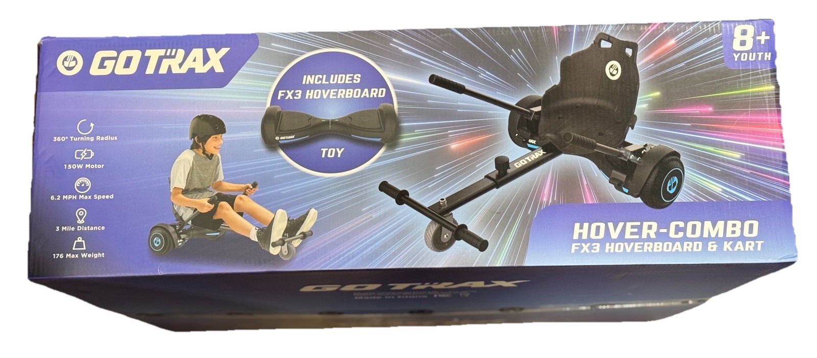 GOTRAX hoverboard hoverkart combo