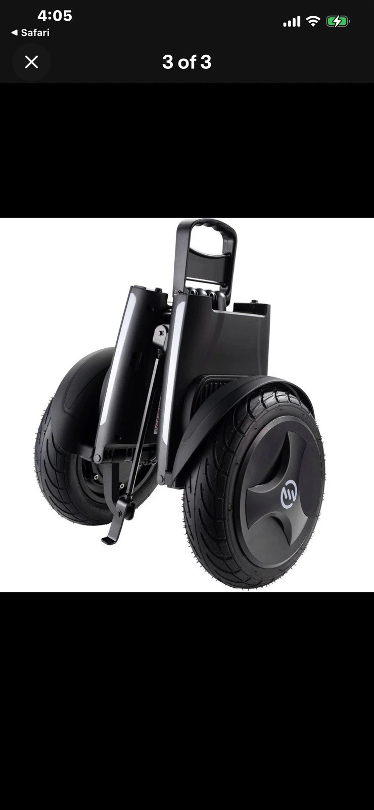 SWFT GMA Self Balancing Scooter Hoverboard UL Certified Foldable Black