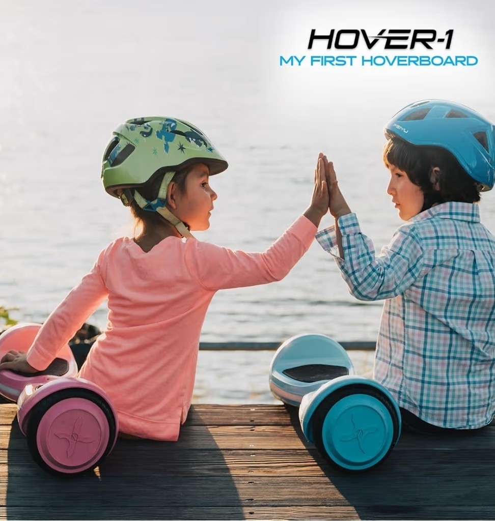 Hover-1 My First Hoverboard Kids Mini Black 6.3” Wheels, Tested Working