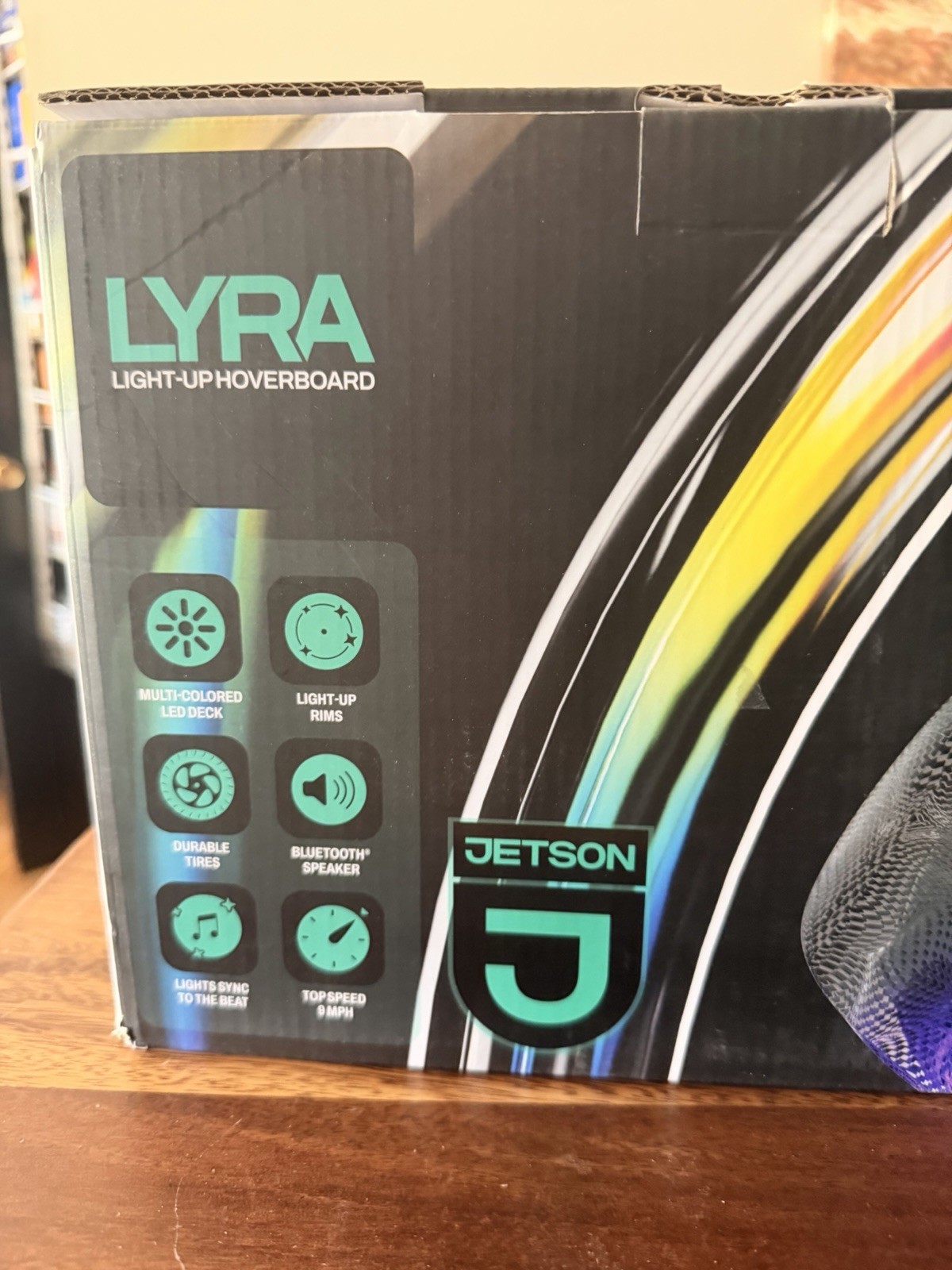 Jetson Lyra Self Balancing Hoverboard, Light-Up Rims, Bluetooth