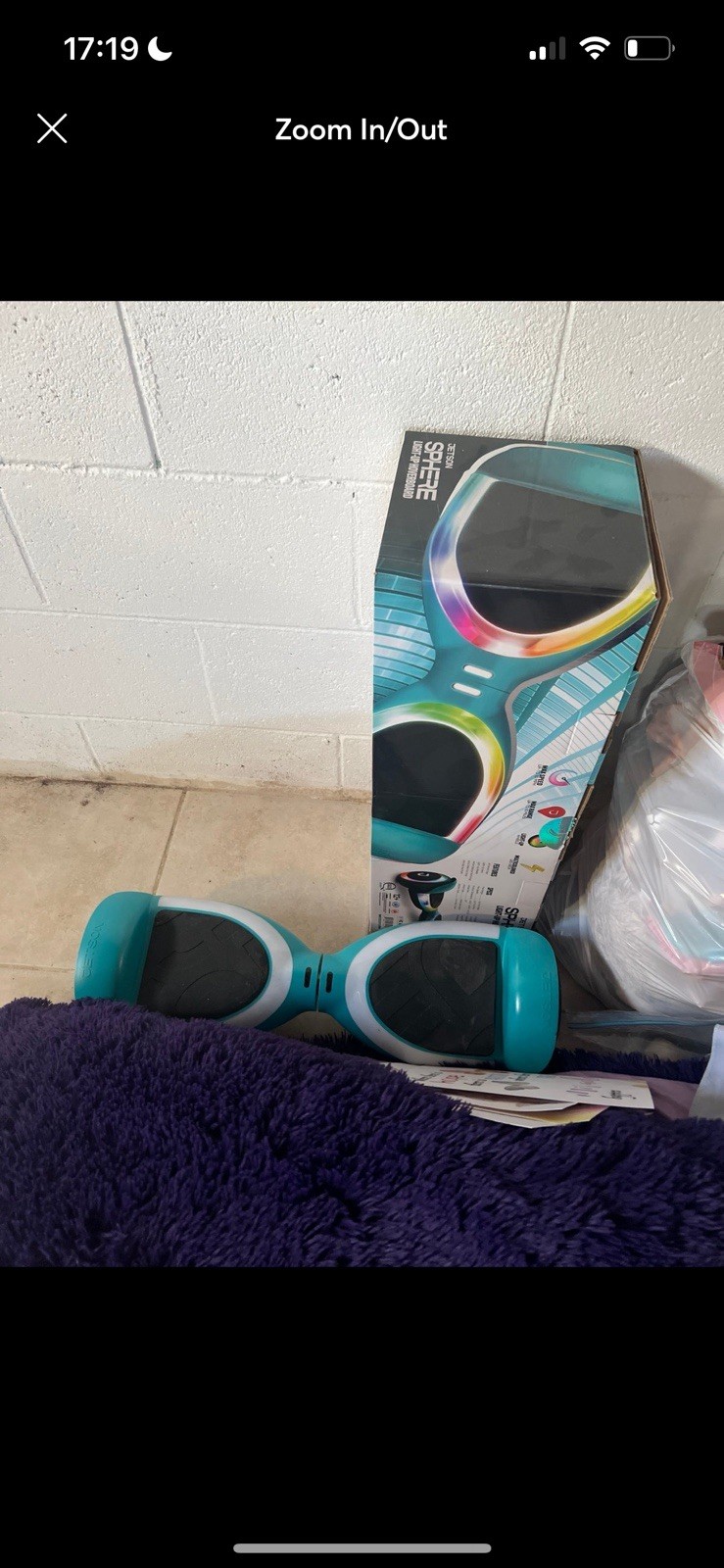 Jetson Sphere Self Balancing Scooter Hoverboard Teal Black Dual Color