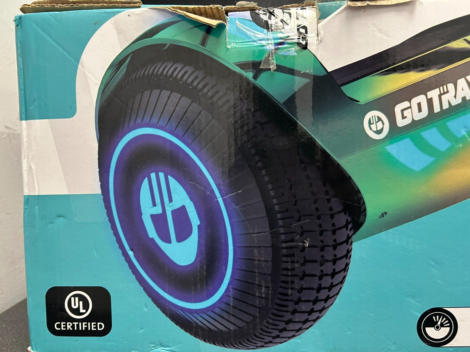 GOTRAX Glide GT-GD-RBW Metallic Rainbow Open Box IP54 FREE SHIPPING📦