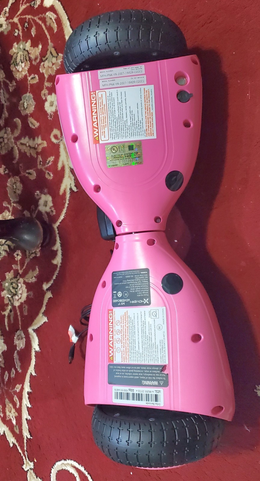 Hover-1 My First Hoverboard Electric Self Balancing Hoverboard for Kids, Pink