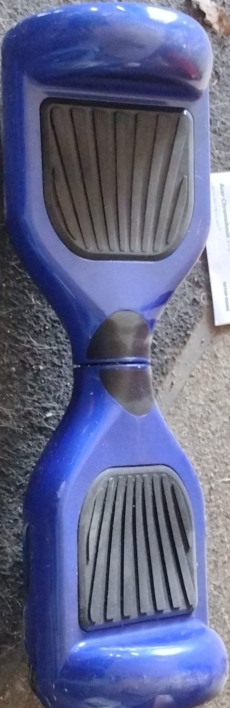 UL 2272 Certified Blue Self-Balancing Scooter, 6 mph, 7 mi Range, 220 lb