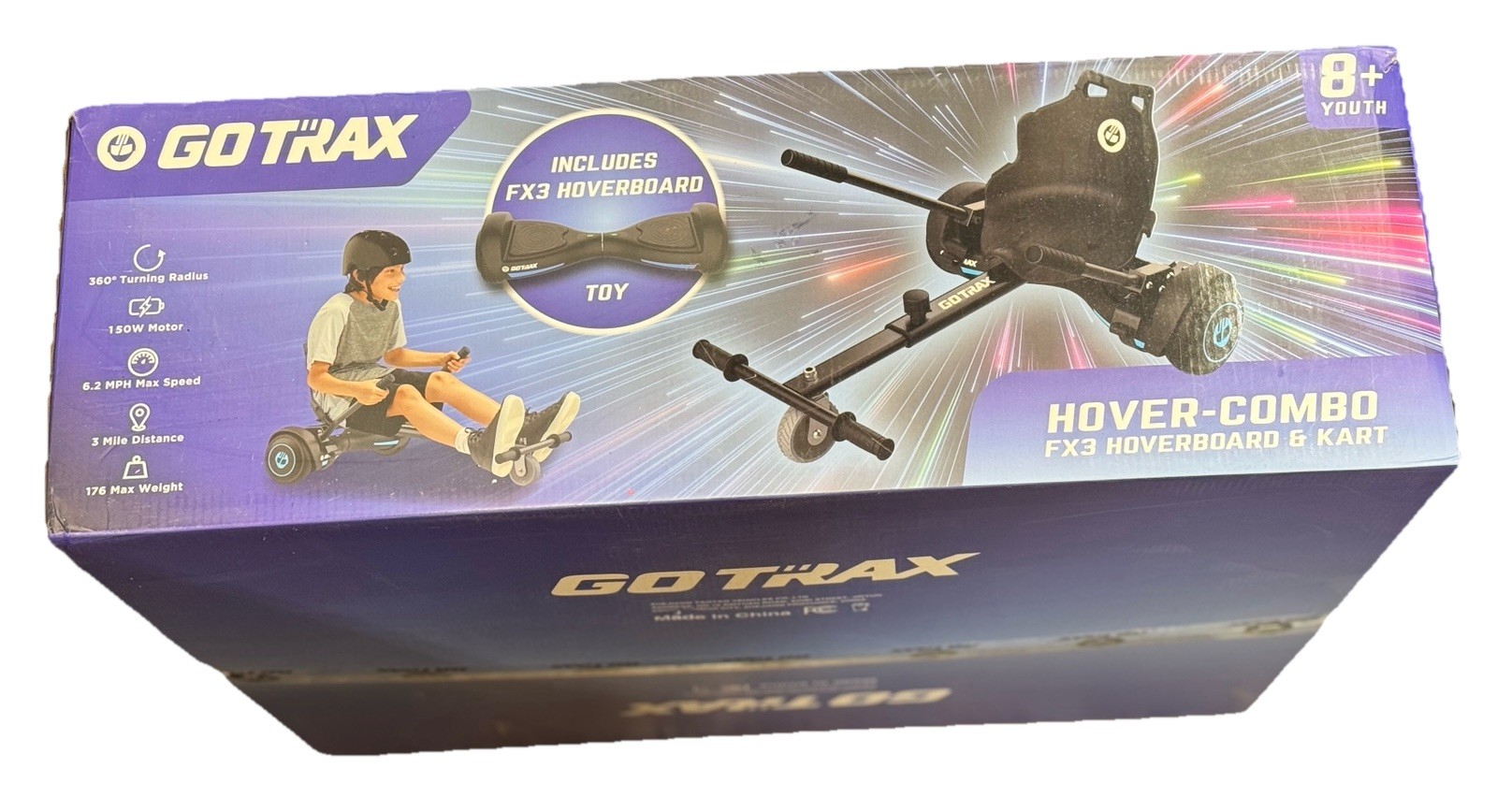 GOTRAX hoverboard hoverkart combo