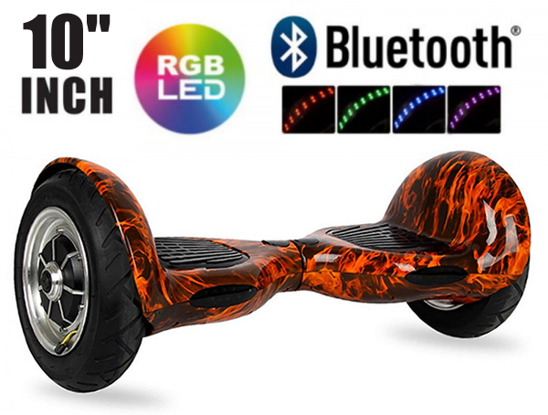 10 inch hoverboard - flame - cover pic