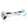 6.5 inch white hoverboard with LED flash lights