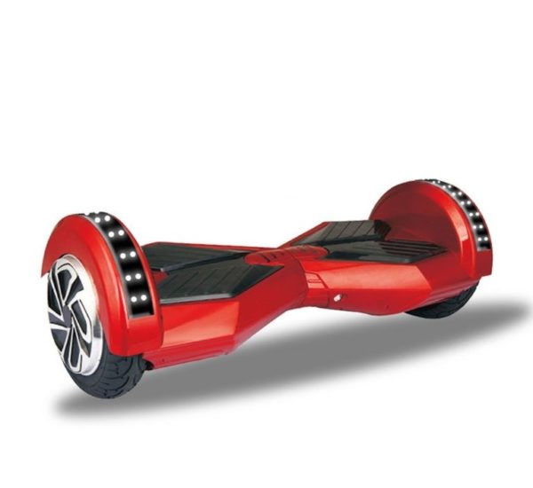 8 inch lambo style hoverboard – Red colour with LED – cover
