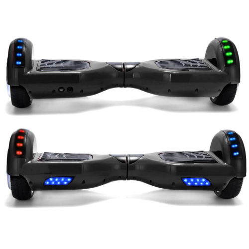 Black Hoverboard with LED Bluetooth